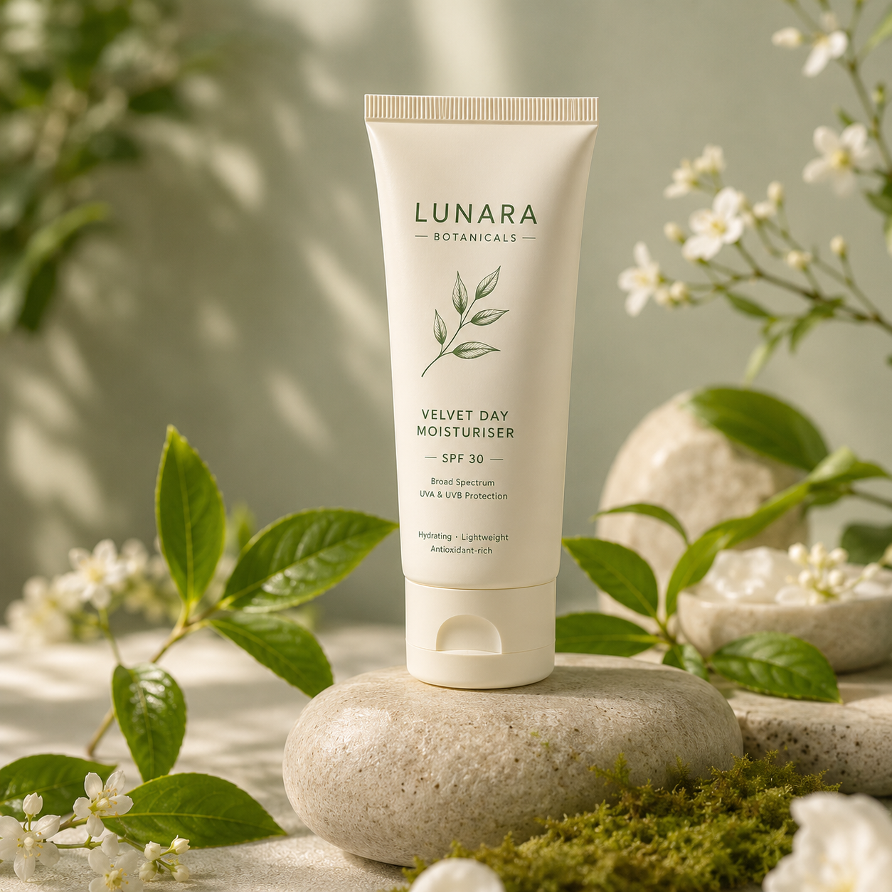 Lunara Velvet Day Moisturiser SPF 30